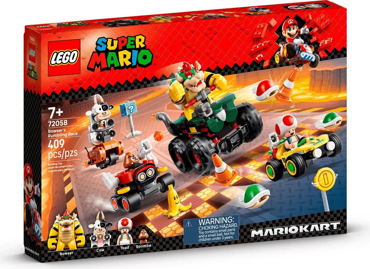 LEGO Super Mario 72058 Bowser's Rumbling Race set, image 2