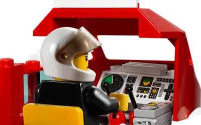 LEGO City 7206 Fire Helicopter set, image 8