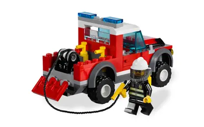 LEGO City 7206 Fire Helicopter set, image 6