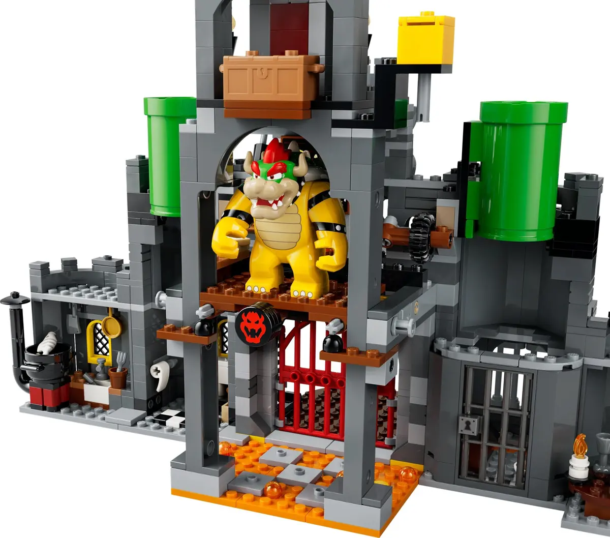 LEGO Super Mario 72060 Fire Mario & Bowser's Castle set, image 4
