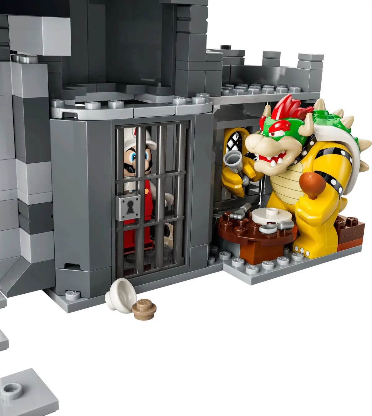LEGO Super Mario 72060 Fire Mario & Bowser's Castle set, image 5
