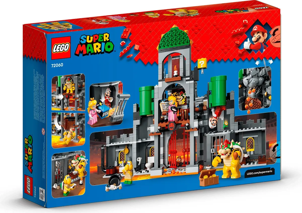 LEGO Super Mario 72060 Fire Mario & Bowser's Castle set, image 2