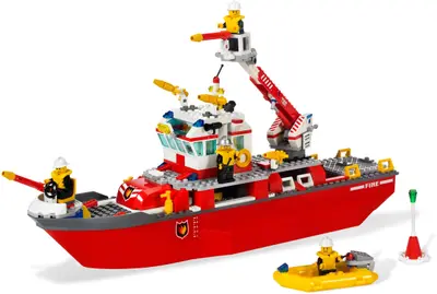 LEGO City 7207 Fire Boat set