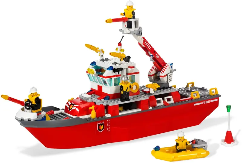 LEGO City 7207 Fire Boat set