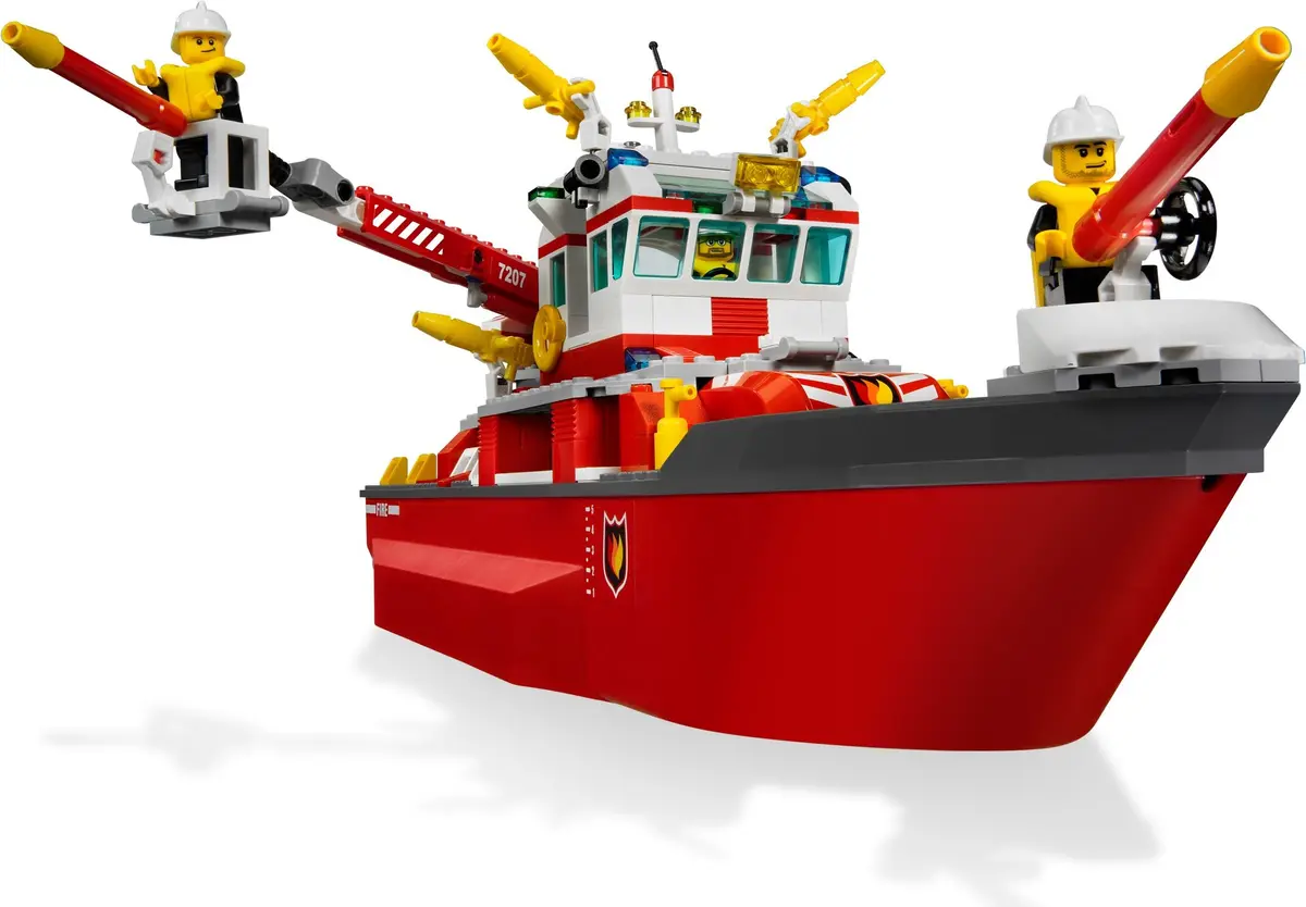 LEGO City 7207 Fire Boat set, image 9