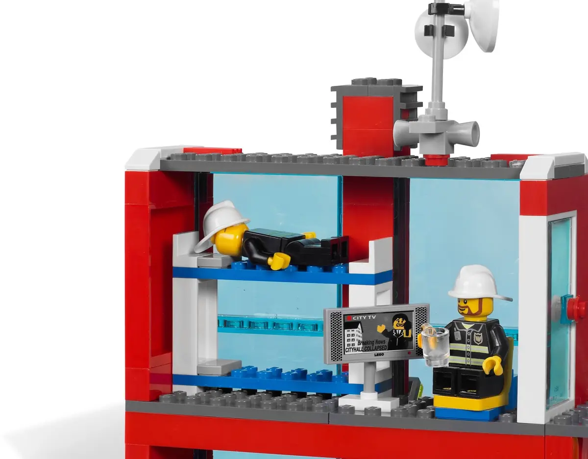 LEGO City 7208 Fire Station set, image 13
