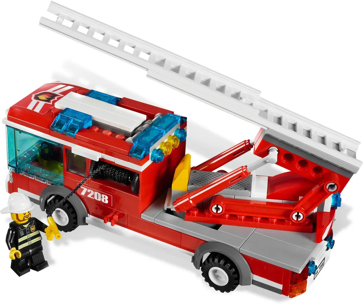 LEGO City 7208 Fire Station set, image 14