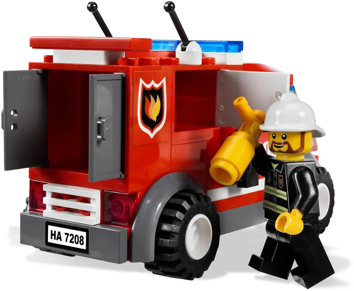 LEGO City 7208 Fire Station set, image 15