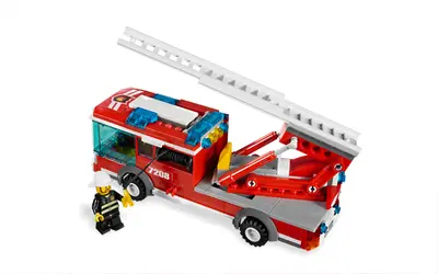 LEGO City 7208 Fire Station set, image 8