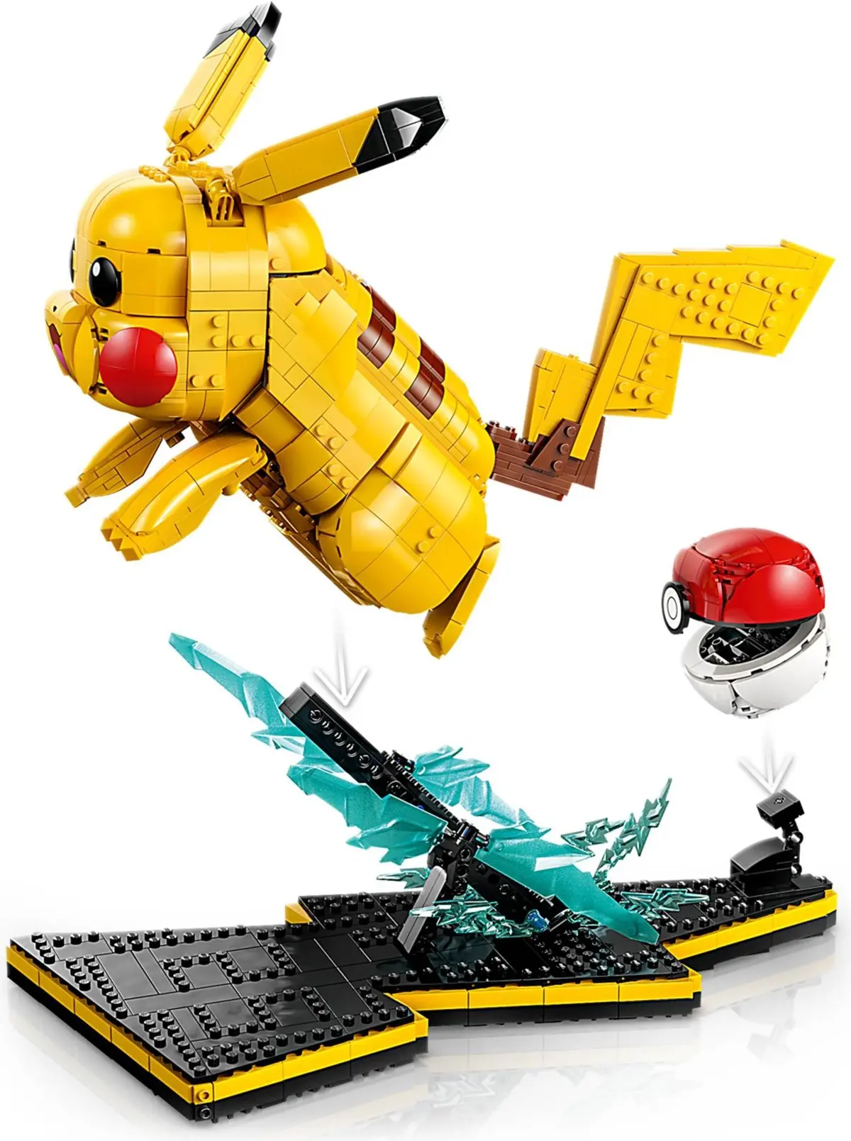 LEGO Pokémon 72152 Pikachu and Poké Ball set, image 16