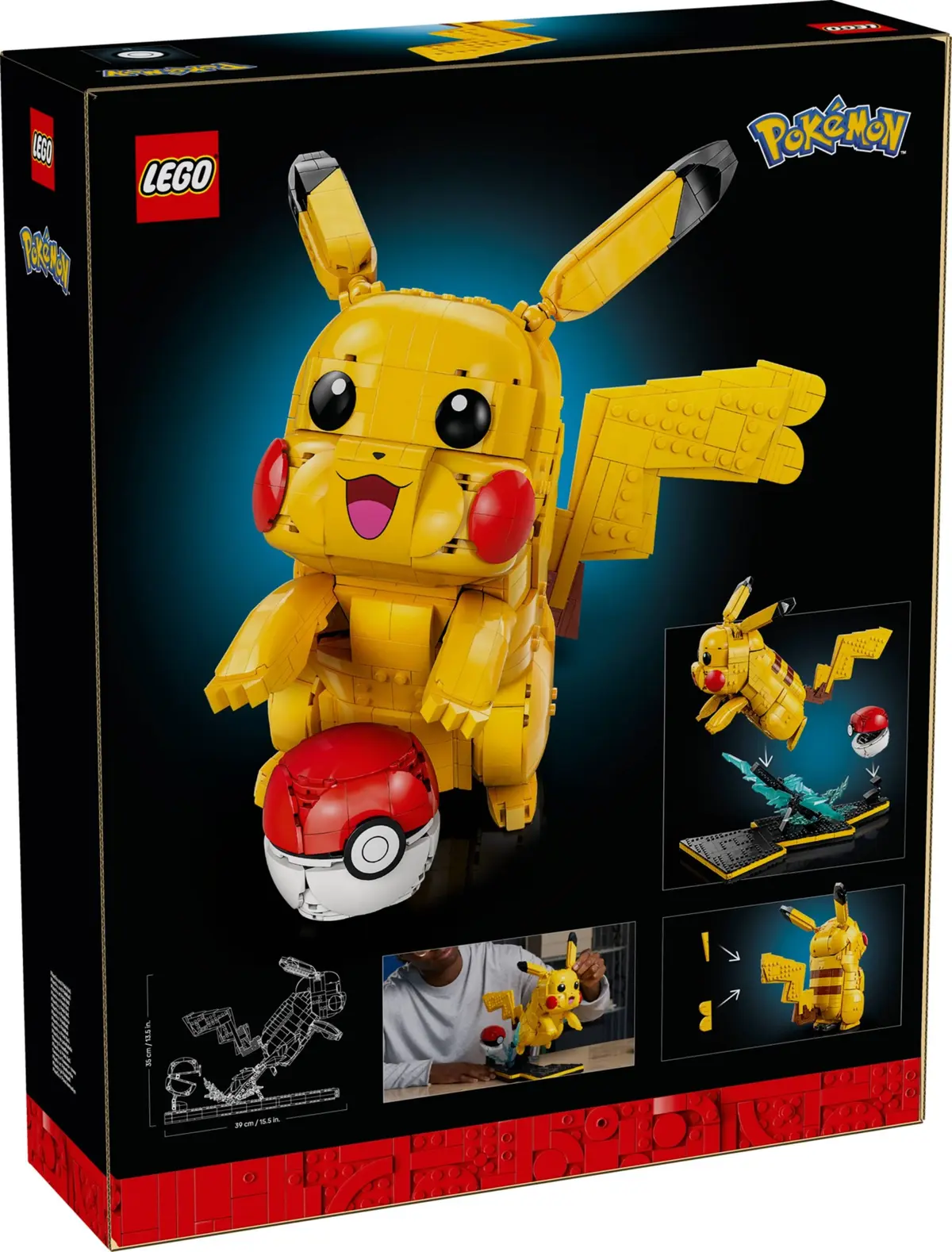 LEGO Pokémon 72152 Pikachu and Poké Ball set, image 2