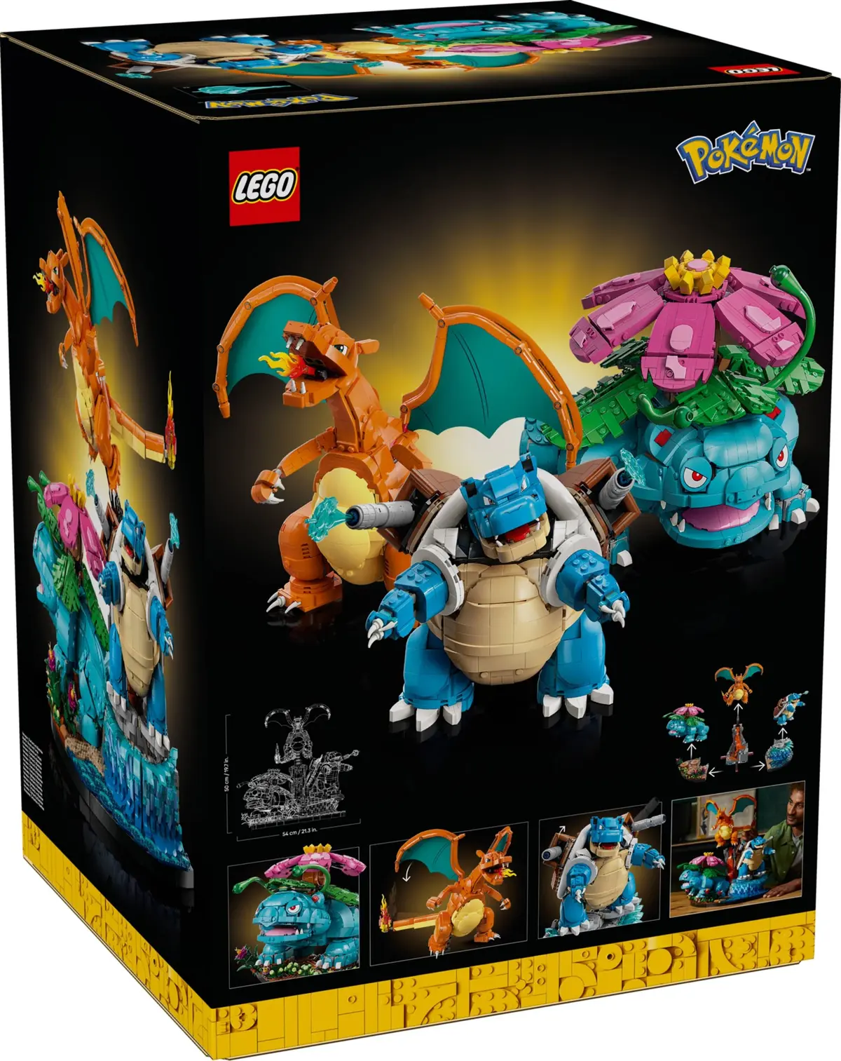 LEGO Pokémon 72153 Venusaur, Charizard and Blastoise set, image 2