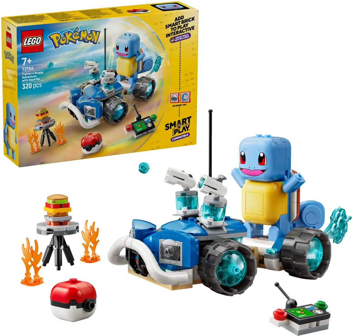 LEGO Pokémon 72156 Trainer's Buggy Adventure with Squirtle set, image 4