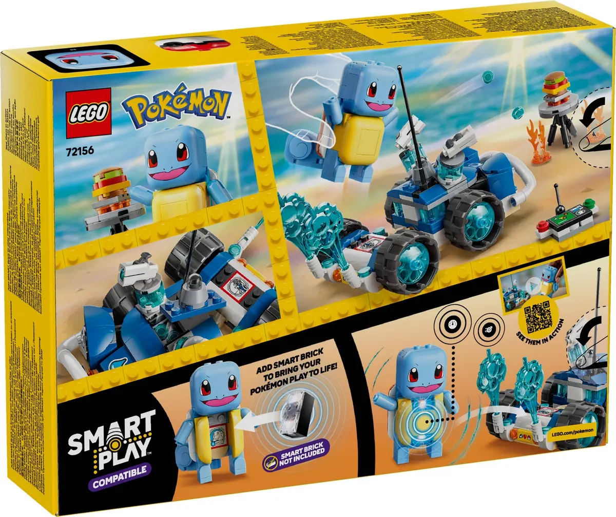 LEGO Pokémon 72156 Trainer's Buggy Adventure with Squirtle set, image 3