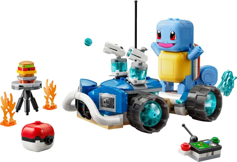 LEGO Pokémon 72156 Trainer's Buggy Adventure with Squirtle set