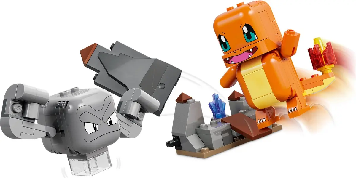 LEGO Pokémon 72157 Charmander and Geodude's Cavern Clash set, image 13