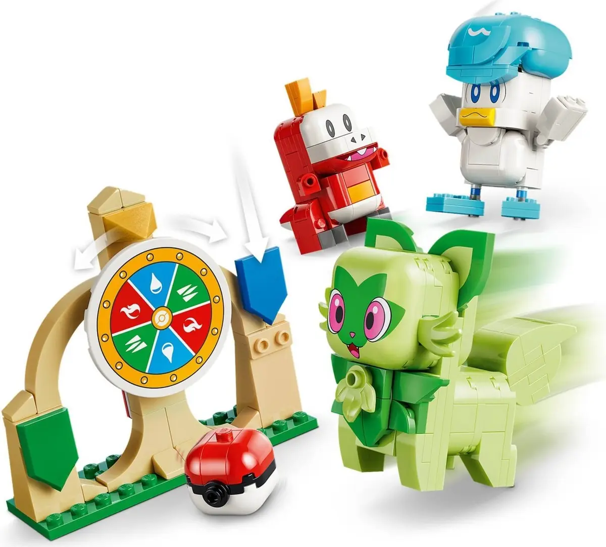 LEGO Pokémon 72158 Sprigatito, Fuecoco and Quaxly Battle set, image 17