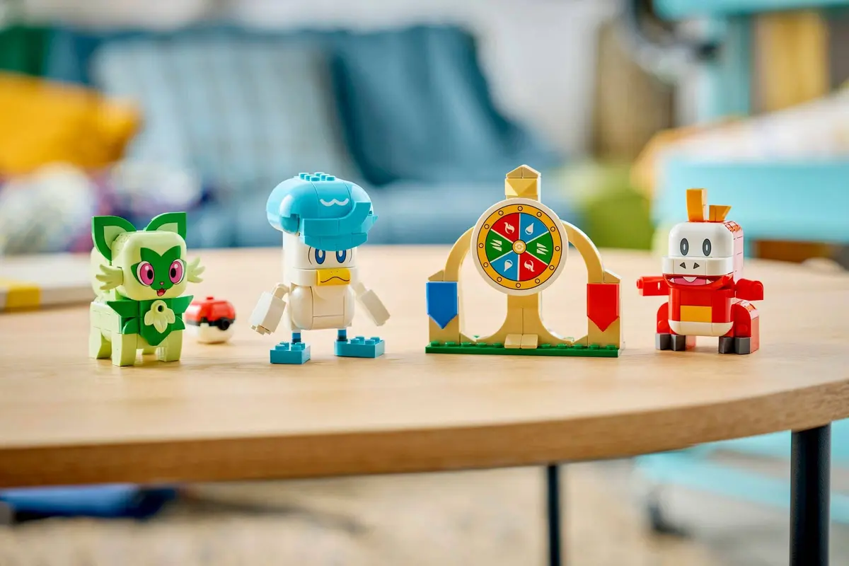 LEGO Pokémon 72158 Sprigatito, Fuecoco and Quaxly Battle set, image 12