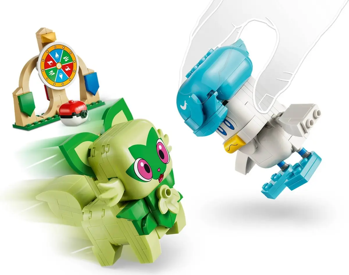 LEGO Pokémon 72158 Sprigatito, Fuecoco and Quaxly Battle set, image 18