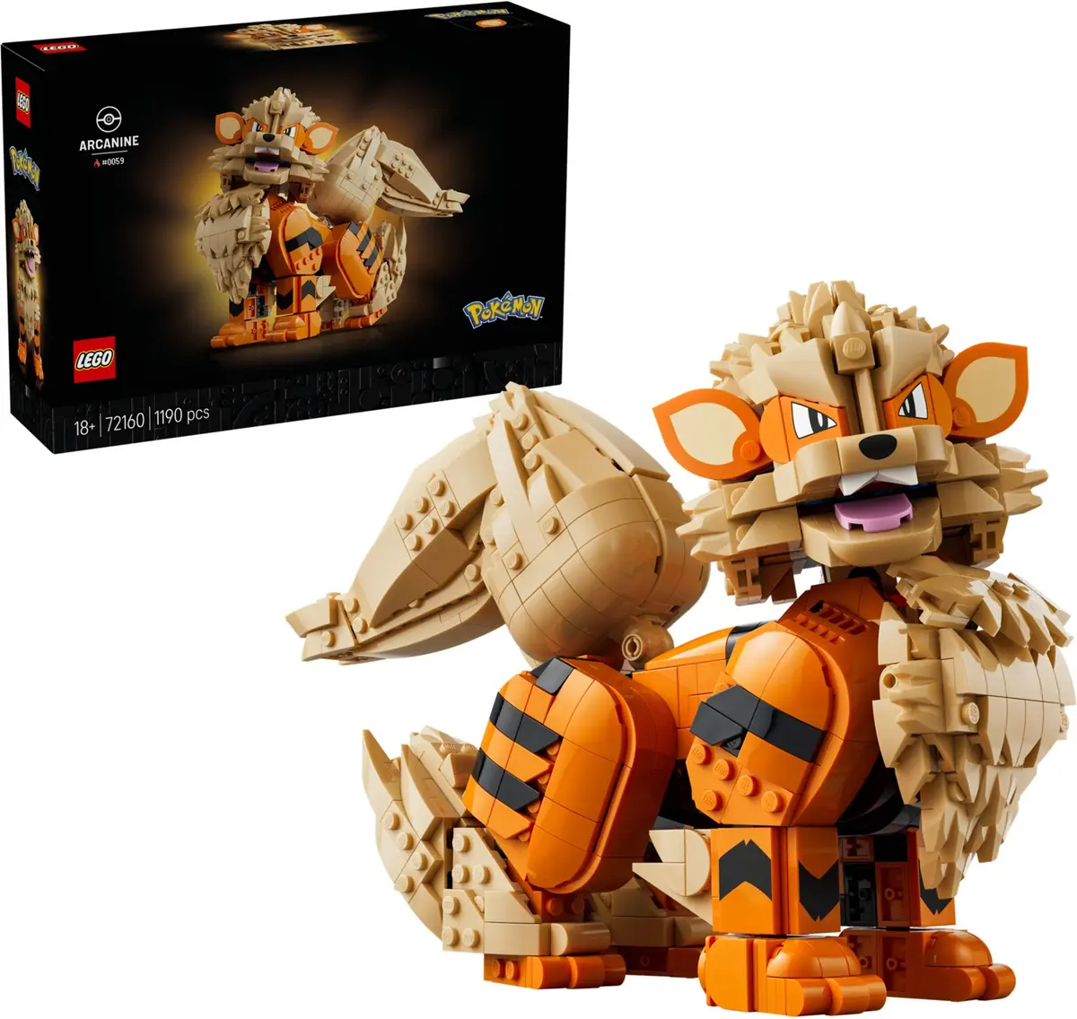 LEGO Pokémon 72160 Arcanine set, image 3