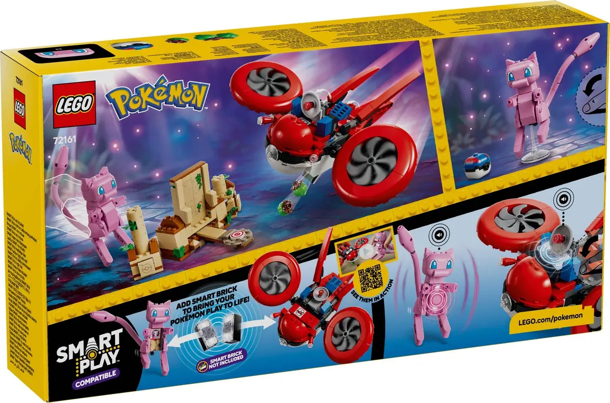 LEGO Pokémon 72161 Drone Search for Mythical Mew set, image 4