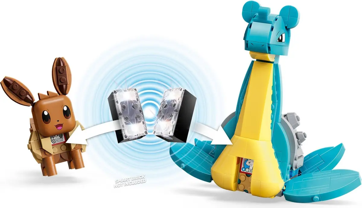 LEGO Pokémon 72162 Eevee and Lapras's Treasure Hunt set, image 17