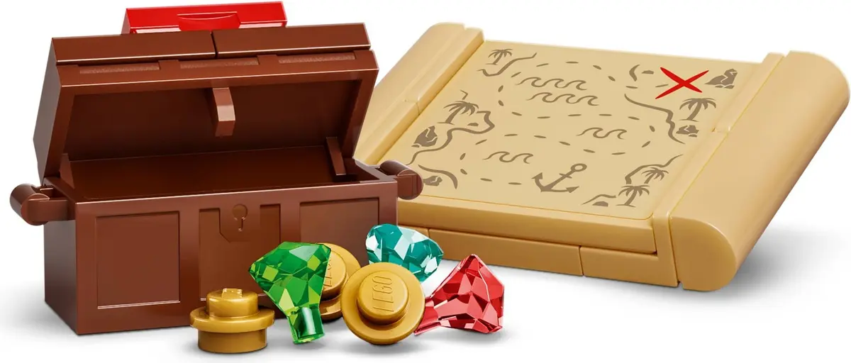 LEGO Pokémon 72162 Eevee and Lapras's Treasure Hunt set, image 13