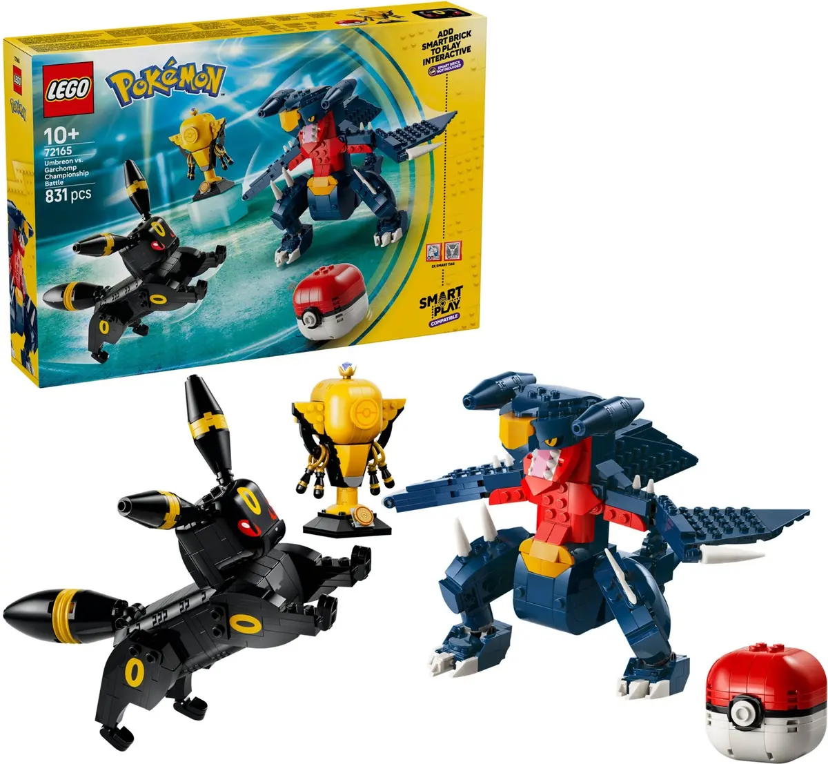 LEGO Pokémon 72165 Umbreon vs. Garchomp Championship Battle set, image 3