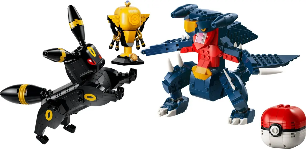 LEGO Pokémon 72165 Umbreon vs. Garchomp Championship Battle set