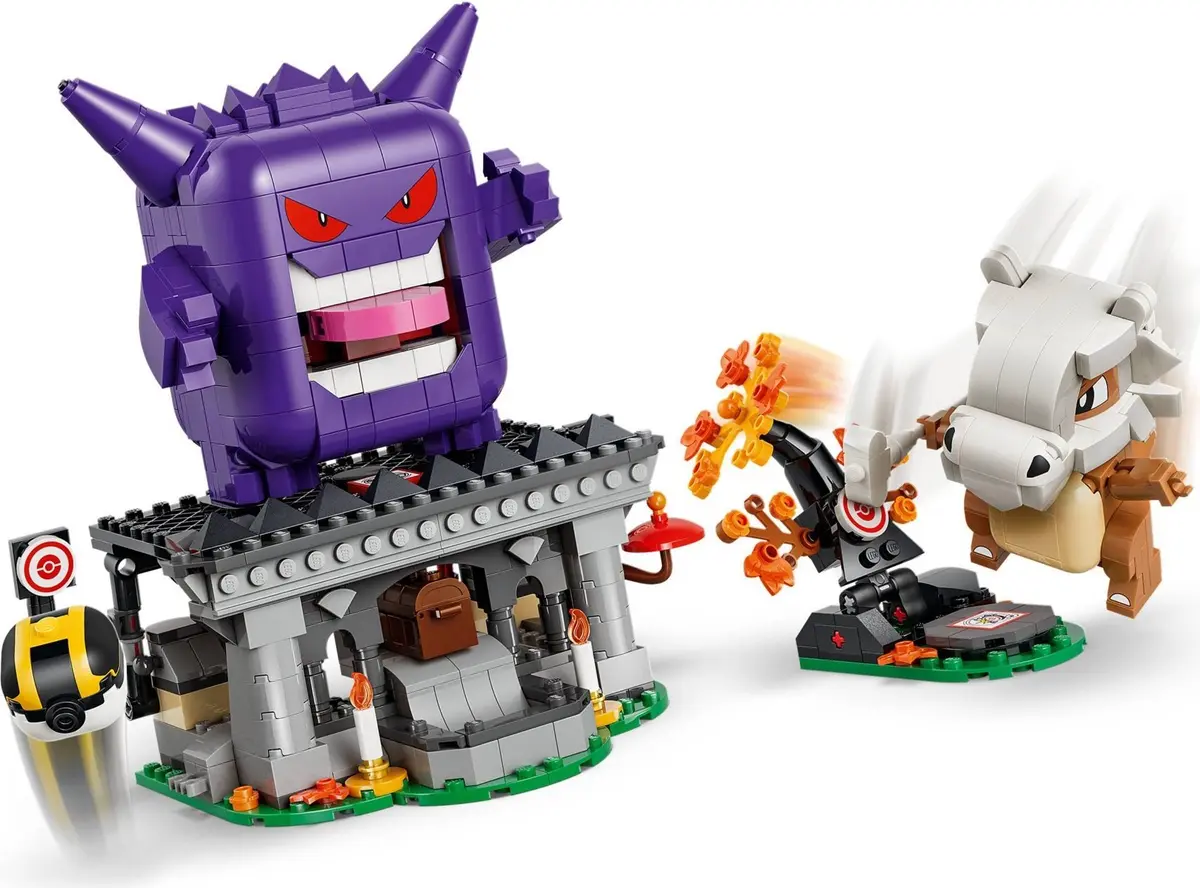 LEGO Pokémon 72166 Cubone and Gengar's Spooky Showdown set, image 16