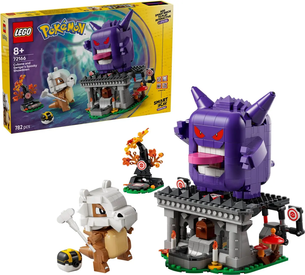 LEGO Pokémon 72166 Cubone and Gengar's Spooky Showdown set, image 3