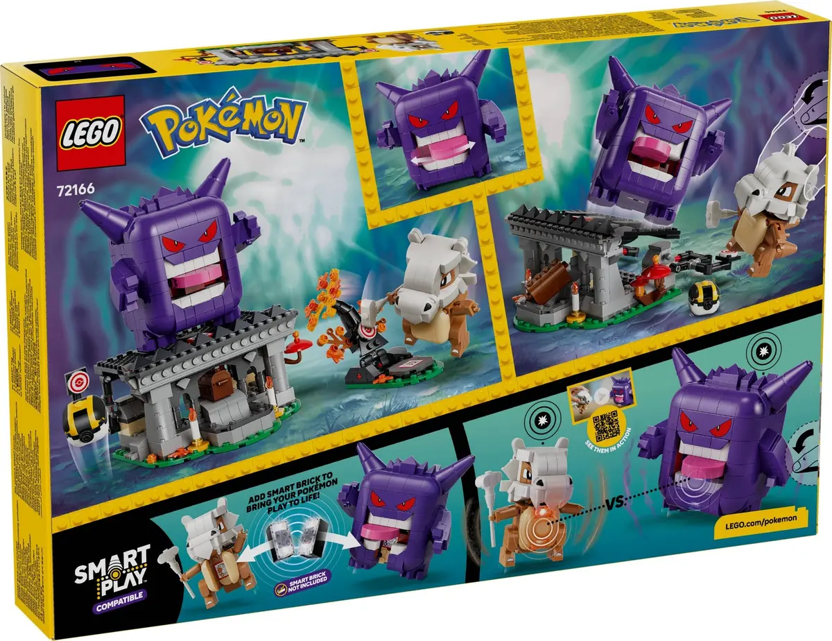 LEGO Pokémon 72166 Cubone and Gengar's Spooky Showdown set, image 2