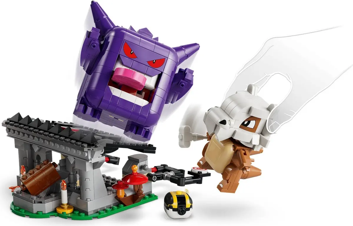 LEGO Pokémon 72166 Cubone and Gengar's Spooky Showdown set, image 17