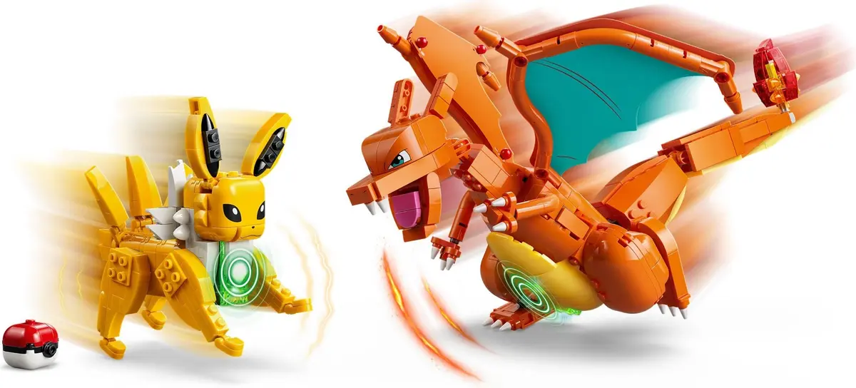 LEGO Pokémon 72167 Charizard vs. Jolteon Ultimate Battle set, image 21