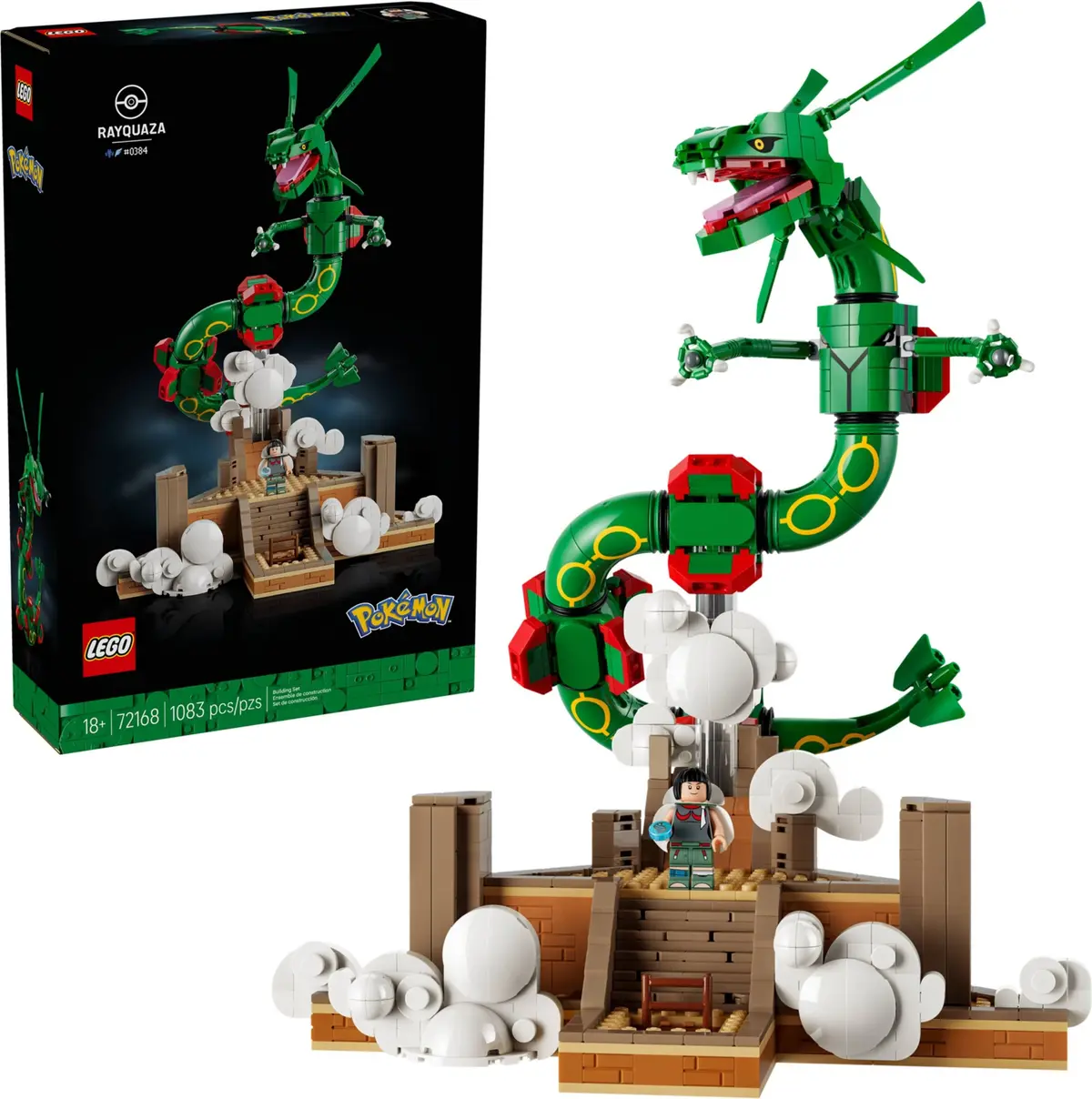 LEGO Pokémon 72168 Rayquaza set, image 4