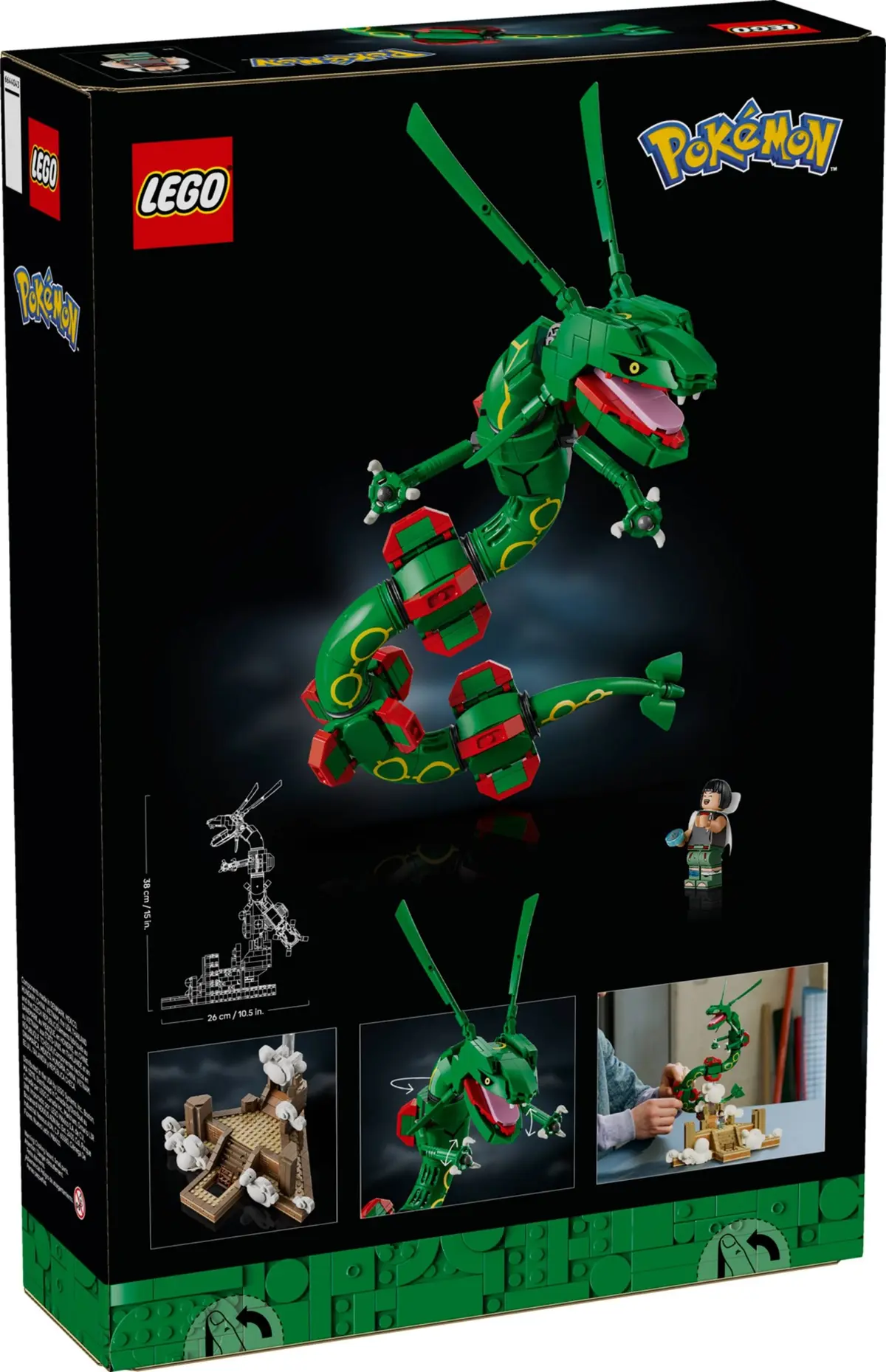 LEGO Pokémon 72168 Rayquaza set, image 3