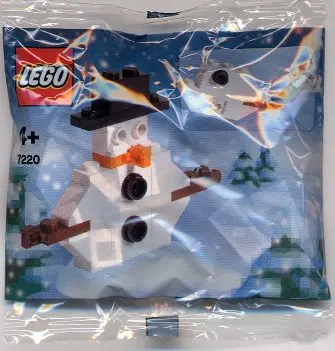 LEGO Seasonal 7220 Snowman set