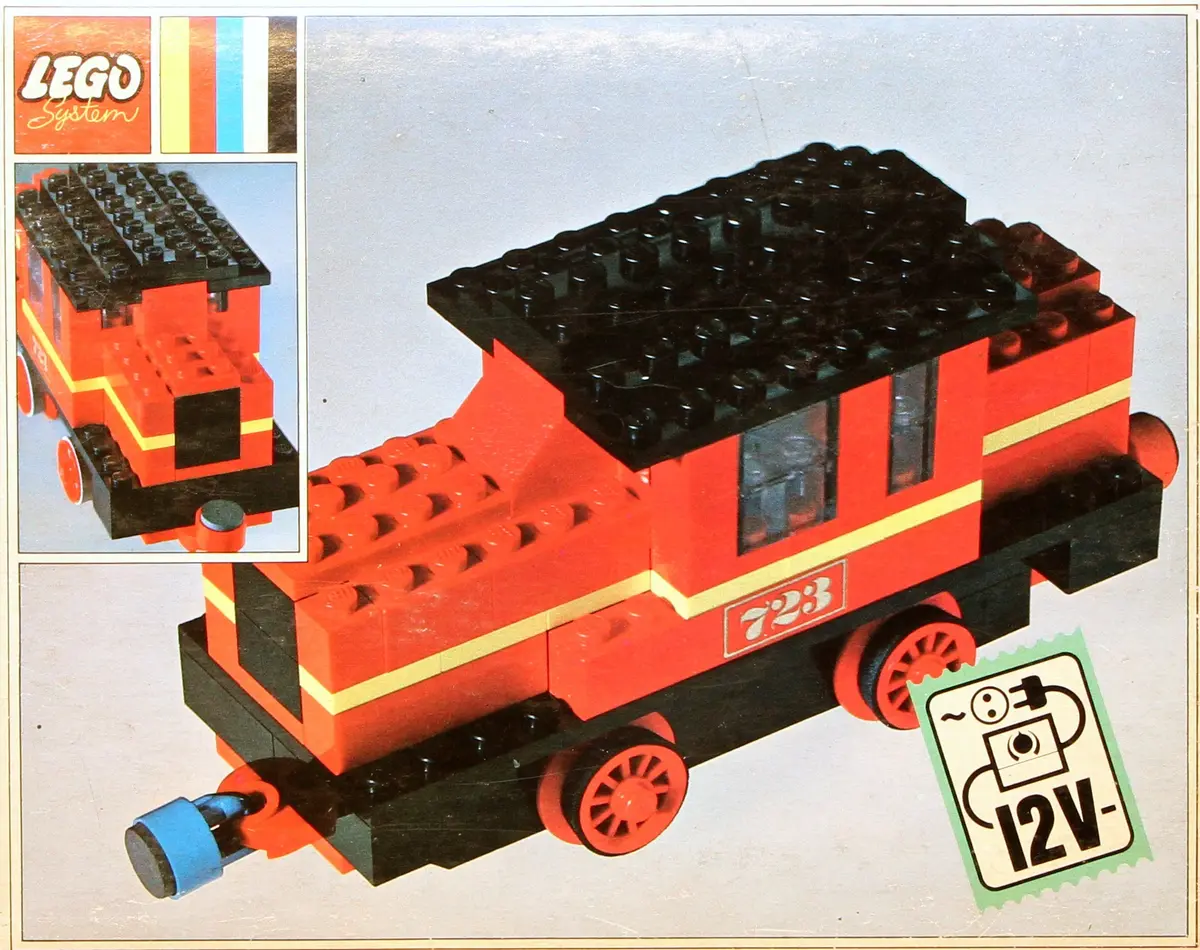 LEGO Trains 723 Diesel Locomotive set