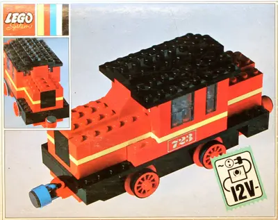 LEGO Trains 723 Diesel Locomotive set