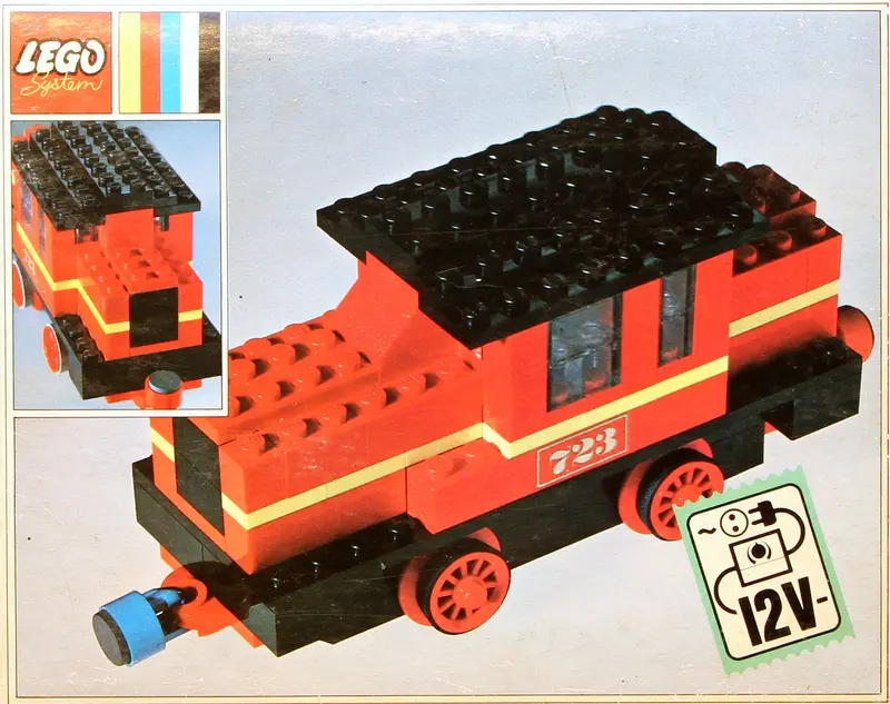 LEGO Trains 723 Diesel Locomotive set