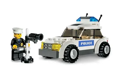 LEGO City 7236 Police Car set, image 2