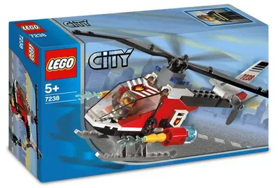 LEGO City 7238 Fire Helicopter set, image 3