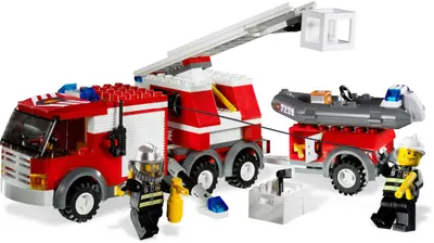 LEGO City 7239 Fire Truck set