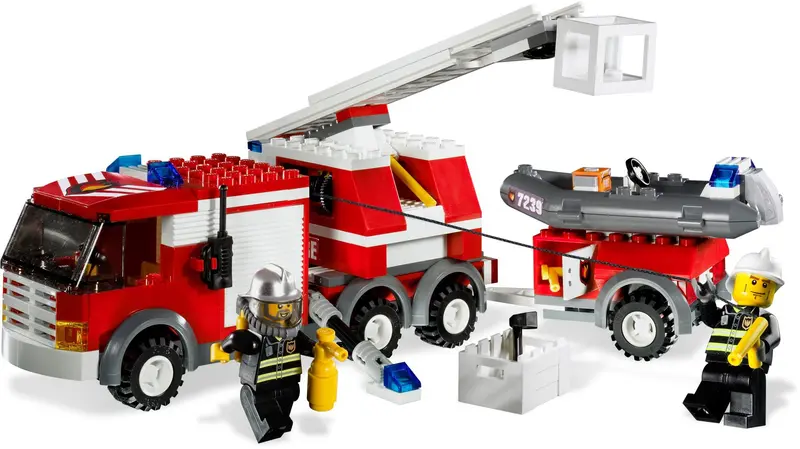 LEGO City 7239 Fire Truck set