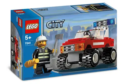 LEGO City 7241 Fire Car set, image 3