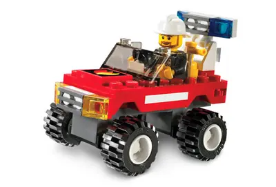 LEGO City 7241 Fire Car set, image 4