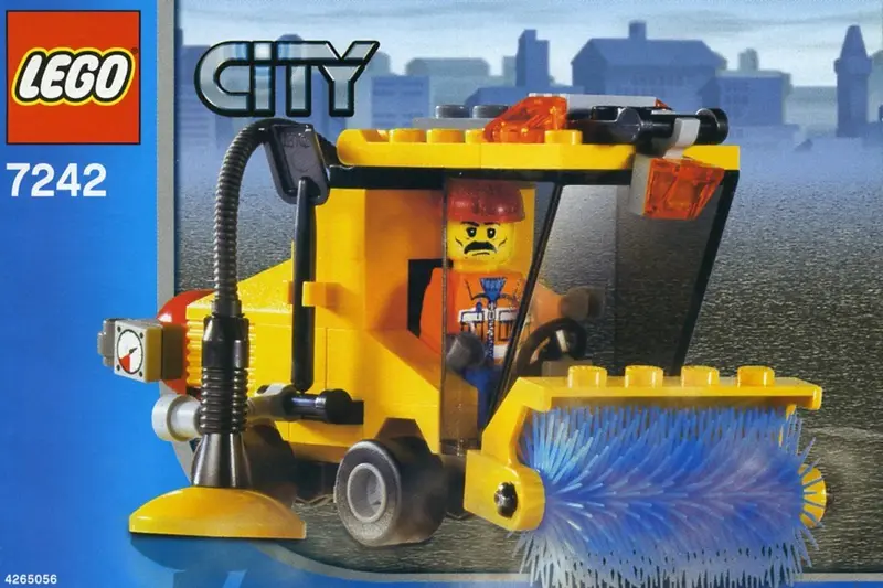 LEGO City 7242 Street Sweeper set
