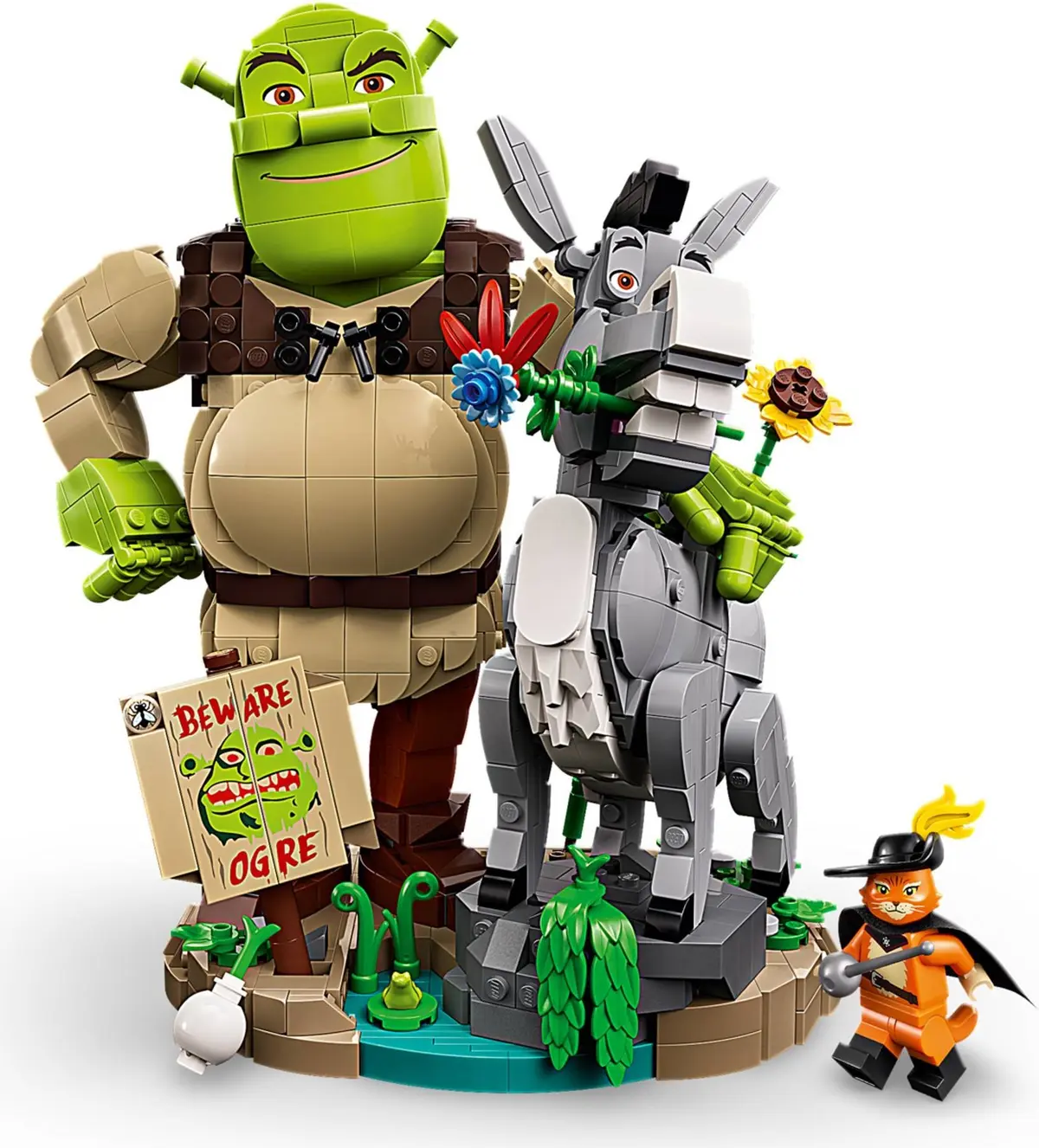 LEGO Shrek 72423 Shrek, Donkey & Puss in Boots set, image 16