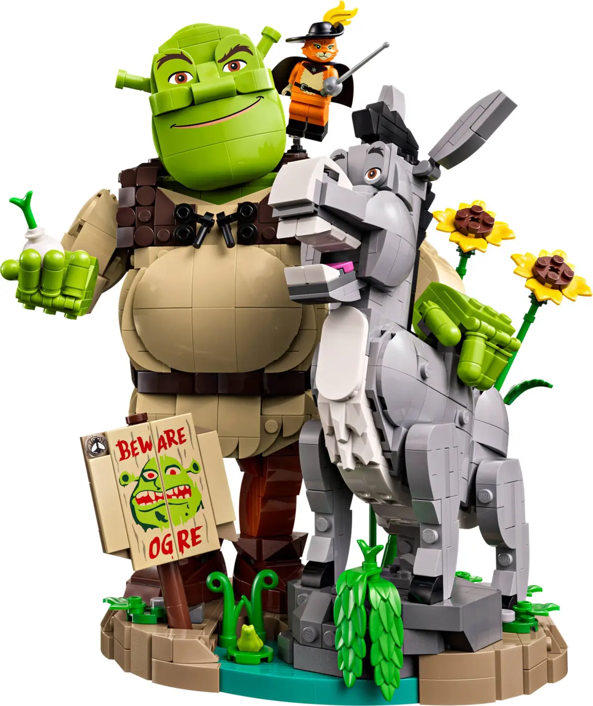 LEGO Shrek 72423 Shrek, Donkey & Puss in Boots set