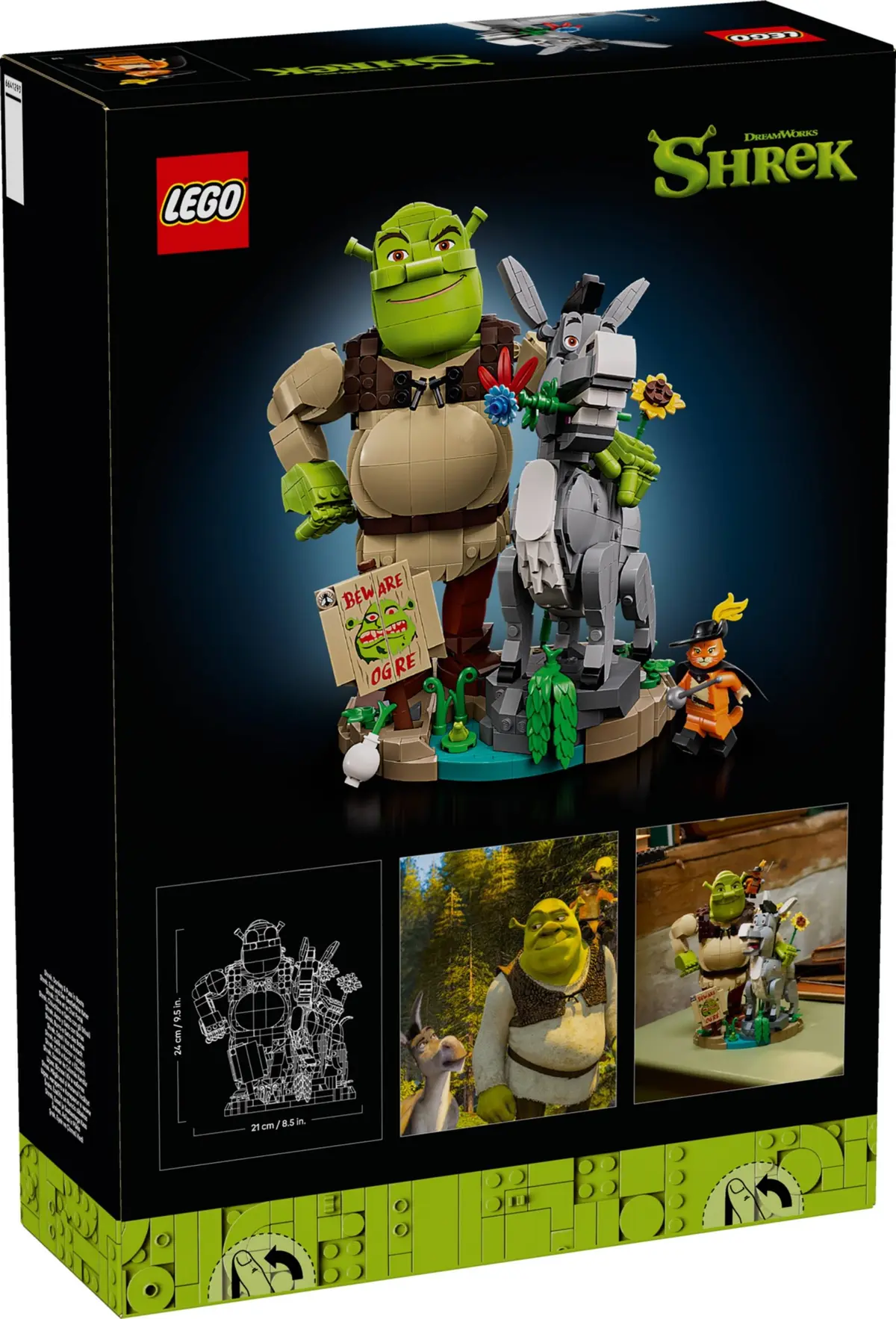 LEGO Shrek 72423 Shrek, Donkey & Puss in Boots set, image 3